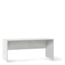 Scrivania in kit Sarmog 180x76x69 cm ossido bianco