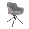 Sedia Aseat 81x62x61 cm Grigio 4 pz