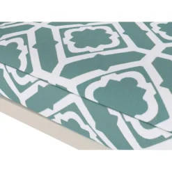 Sedia da giardino con cuscino Prata in alluminio impilabile Ecru