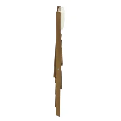 Sedia da giardino pieghevole in legno di acacia 42x47 cm H 87 cm