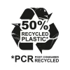 Sedia da giardino senza cuscino Merrydale in plastica giallo