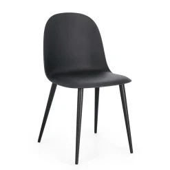 Sedia Ella nero 45x51x80 cm