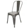 Sedia in ferro New bristol galvanizzato