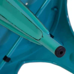 Sedia in ferro New bristol azzurro antico