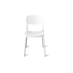 Sedia in polipropilene 51x38 H 58,5 cm bianco