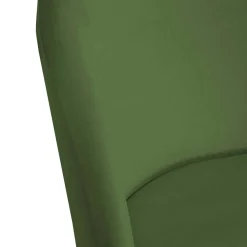 Sedia in velluto Sammi verde struttura oro 50x57xh47/77,5 cm