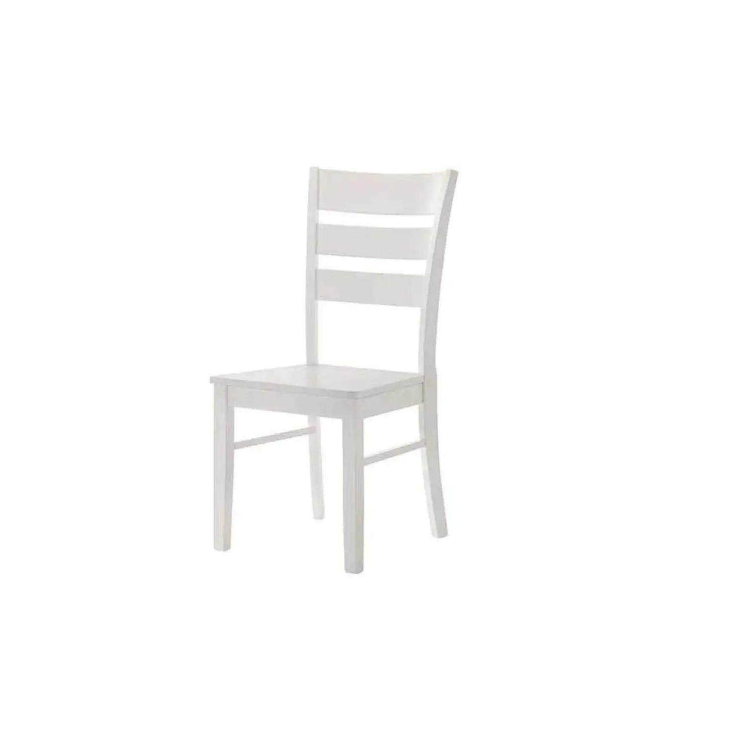 Sedia Lisa 46x54,5x99 cm Bianco 4 pz