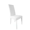 Sedia Nancy 101x47x47 cm Bianco 2 pz