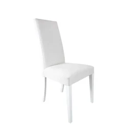 Sedia Nancy 101x47x47 cm Bianco 2 pz