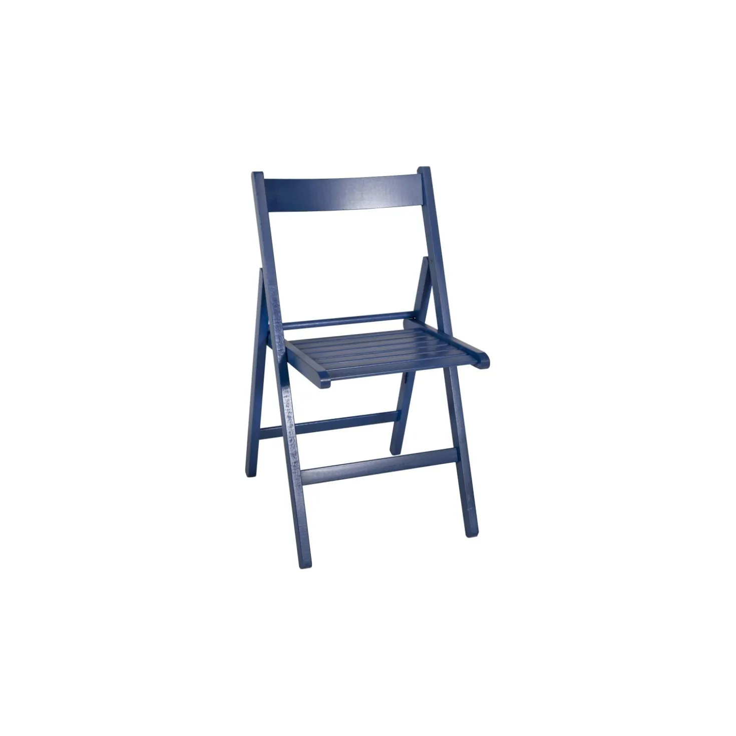 Sedia pieghevole Nancy 79x42,5x47,5 cm blu 4 pz