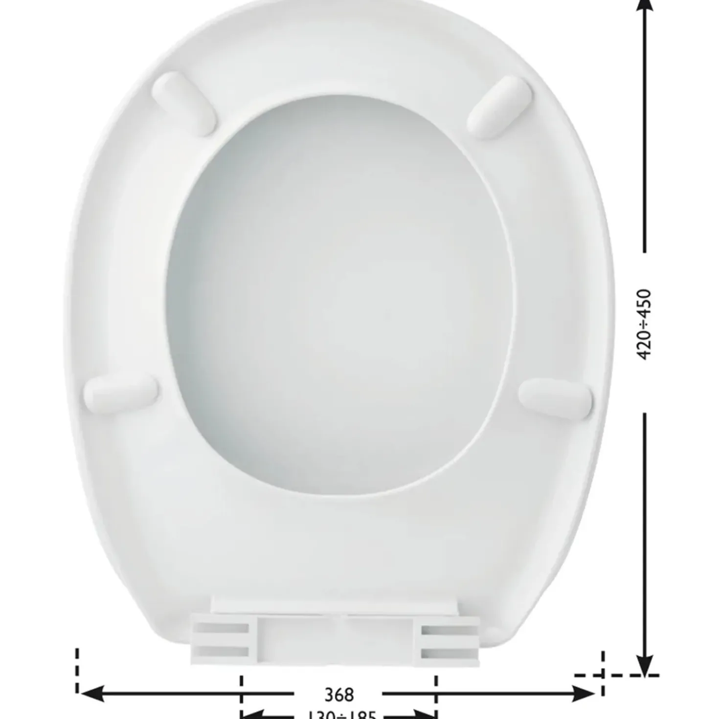 Sedile universale K2 EVO per wc