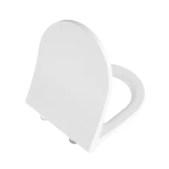 Sedile WC Slim S20 Round in duroplast con chiusura Soft Close e cerniere cromate