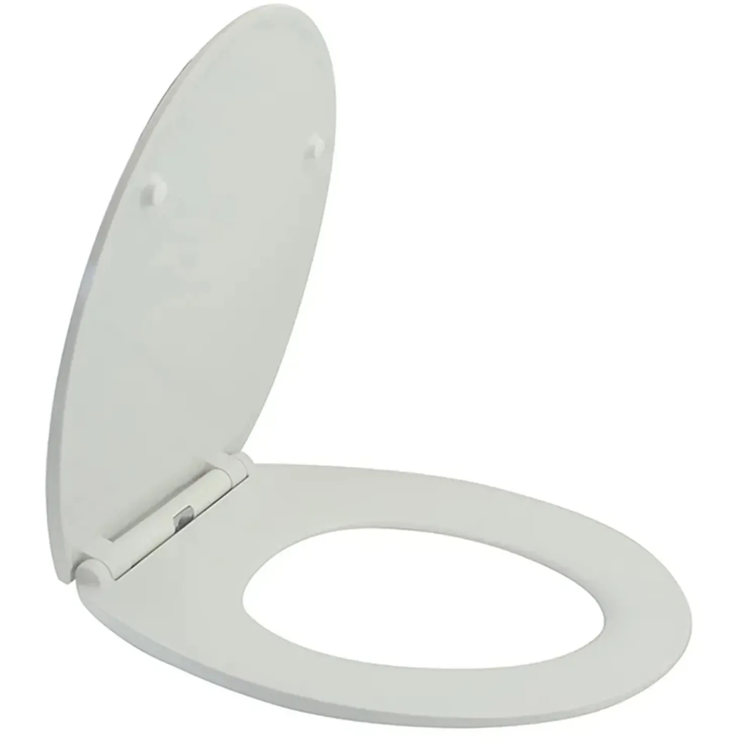 Sedile WC universale termoindurente Solution bianco