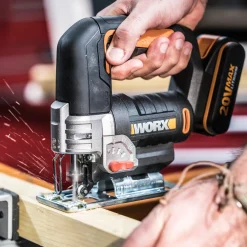 Seghetto alternativo Worx WX543.9 80 mm 36 W solo corpo macchina