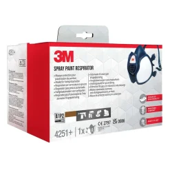 Semimaschera 3M per verniciatura a spruzzo riutilizzabile
