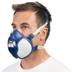 Semimaschera 3M per verniciatura a spruzzo riutilizzabile