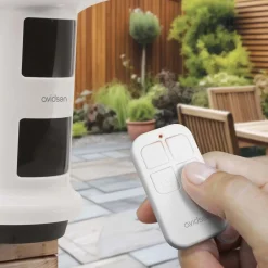 Sensore volumetrico esterno antifurto con sirena Solar Guard Avidsen 110 dB