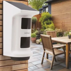 Sensore volumetrico esterno antifurto con sirena Solar Guard Avidsen 110 dB