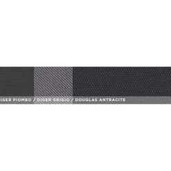 Serie completa coprisedili Fiat 500L antracite e grigio piombo