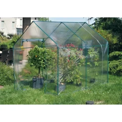 Serra da giardino in acciaio e plastica Narciso 185x240xh205 cm