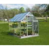 Serra da giardino Palram Canopia Hybrid 126x185x208 cm argento