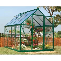Serra da giardino Palram Canopia Hybrid 2,5x1.9 verde pareti laterali chiare