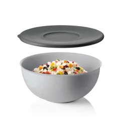 Set 3 contenitori con coperchi Ø 28-24-20 cm