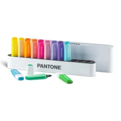 Set 12 Evidenziatori assortiti 6 PASTEL + 6 FLUO Osama PANTONE