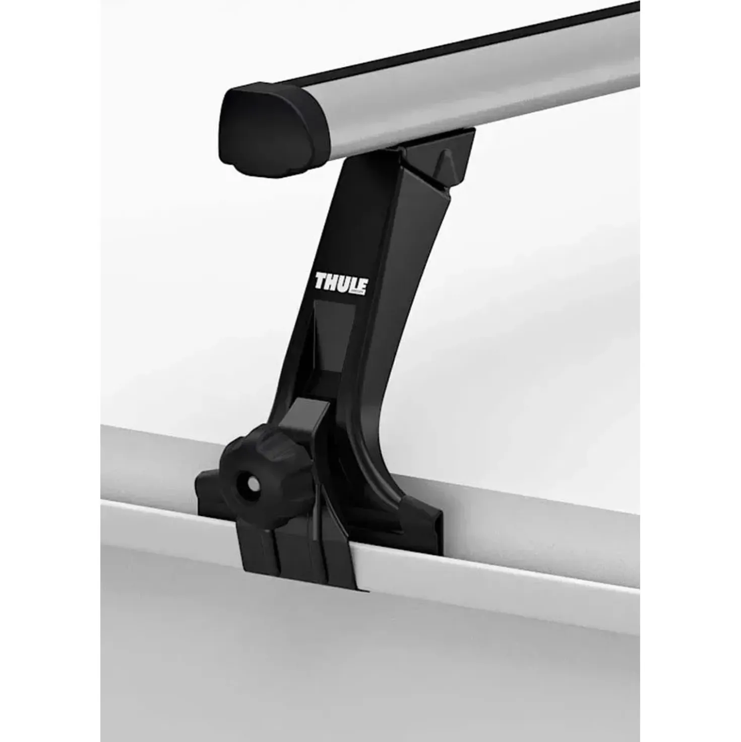Set 4 piedi da grondina per barre portatutto 20 cm