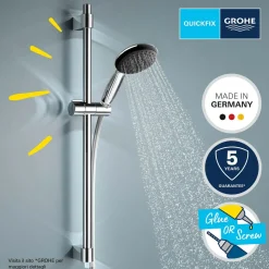 Set asta doccia a 2 getti GROHE Vitalio Start 110 cromo