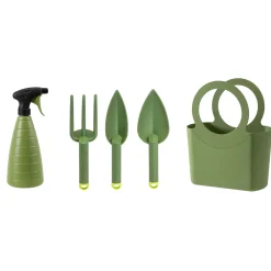 Set attrezzi da giardinaggio Habitat Olive 5 pz