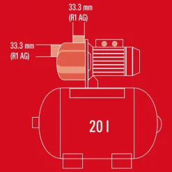 Set autoclave Einhell 650 W