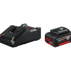 Set avviamento Bosch Professional batteria GBA 18 V 4 Ah e caricabatt GAL 18V-40