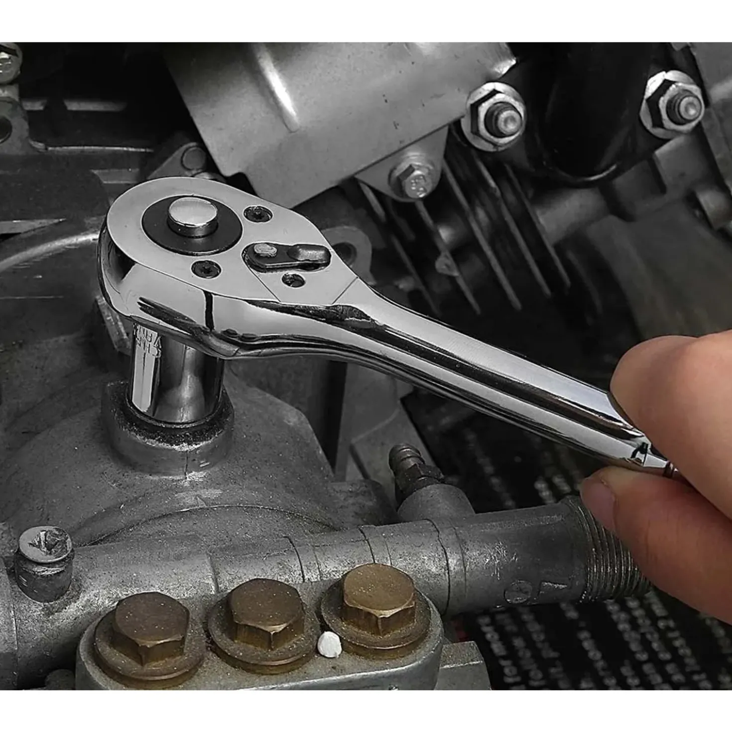 Set chiavi a bussola e inserti 1/4" lti 46 pz
