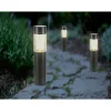 Set da 3 picchetti solari LED Serroni 42,5 cm x Ø 6 cm