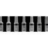 Set di bits con zona di torsione 25 mm torx 7 pz