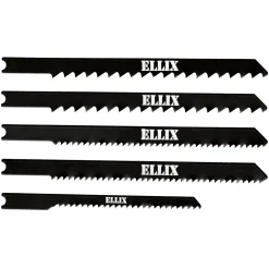 Set di lame per seghetto alternativo LUX-TOOLS codolo a U 5 pz