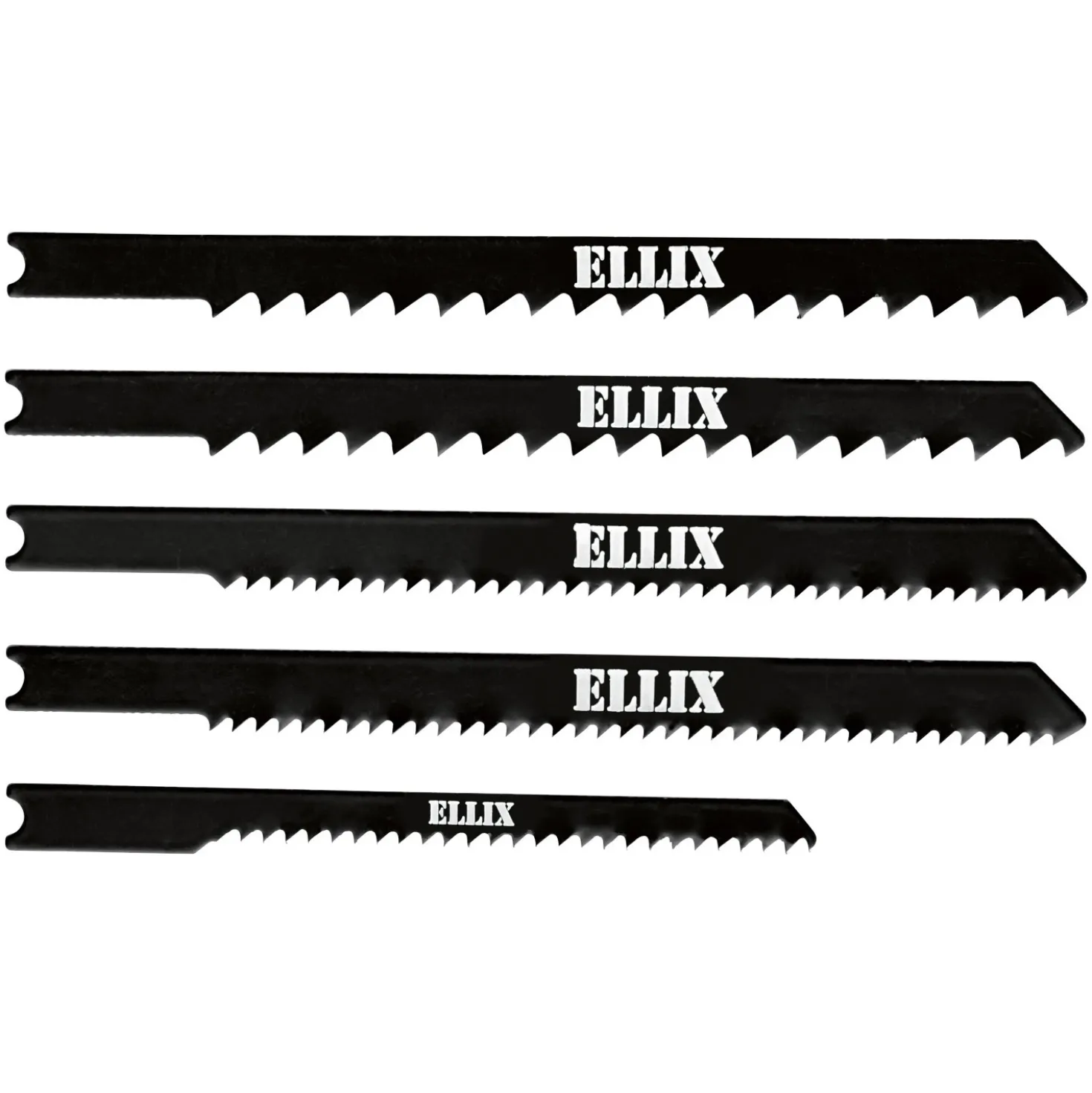 Set di lame per seghetto alternativo LUX-TOOLS codolo a U 5 pz