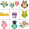 Set di magneti Happy Owl Memoboard 11,5 cm x 20,5 cm