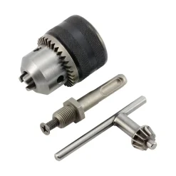 Set di mandrino portapunta a corona dentata LUX-TOOLS R 13 mm con adattatore SDS