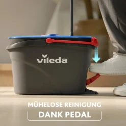 Set di mop Vileda H2PrO Spin con sistema a doppio serbatoio