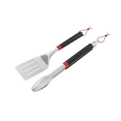 Set di posate per grill Weber nero-argento 2 pz
