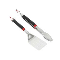 Set di posate per grill Weber nero-argento 2 pz