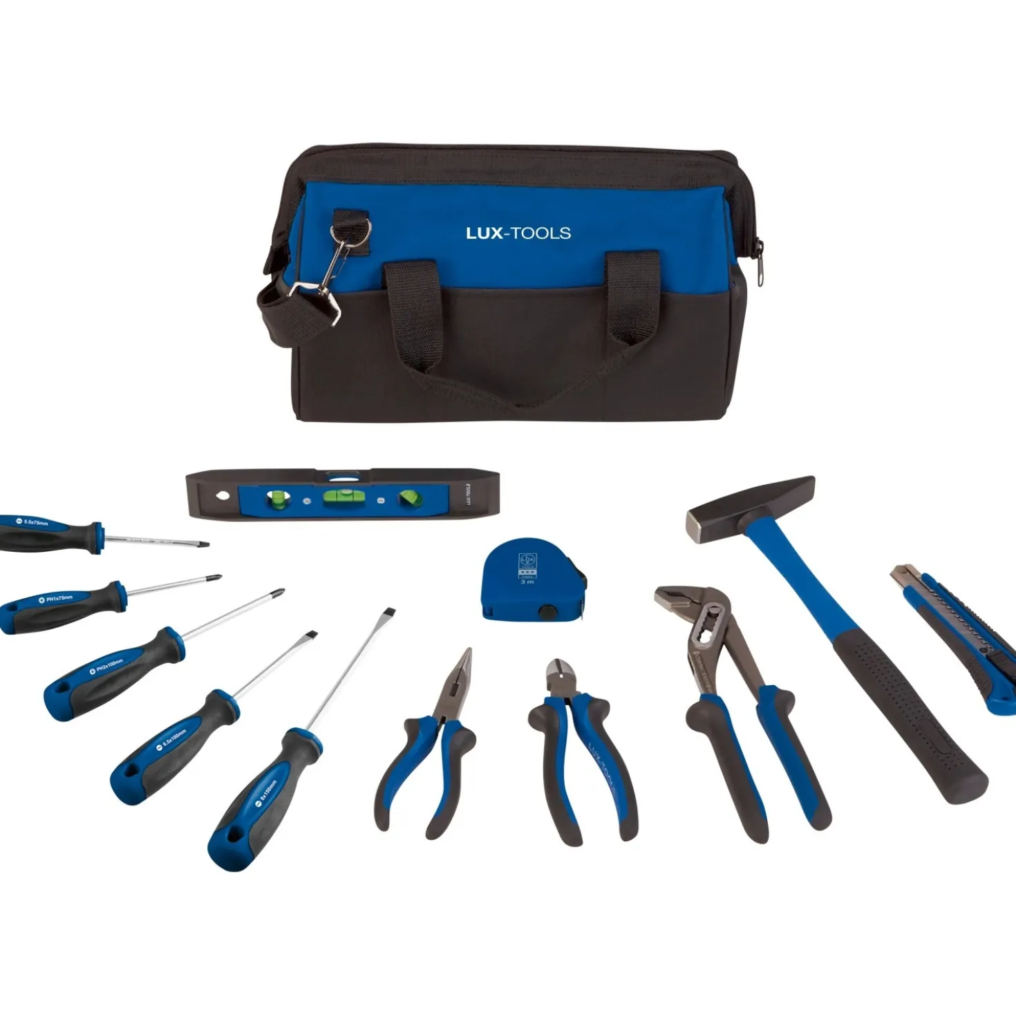 Set di utensili LUX-TOOLS Classic 13 pz