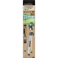 Set laser tridimensionale Laserliner CompactPlane-Laser 3G