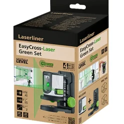 Set livella laser a raggio incrociato Laserliner EasyCross Laser Green