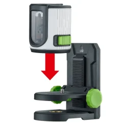 Set livella laser a raggio incrociato Laserliner EasyCross Laser Green