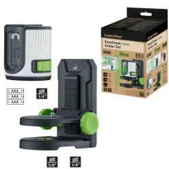 Set livella laser a raggio incrociato Laserliner EasyCross Laser Green