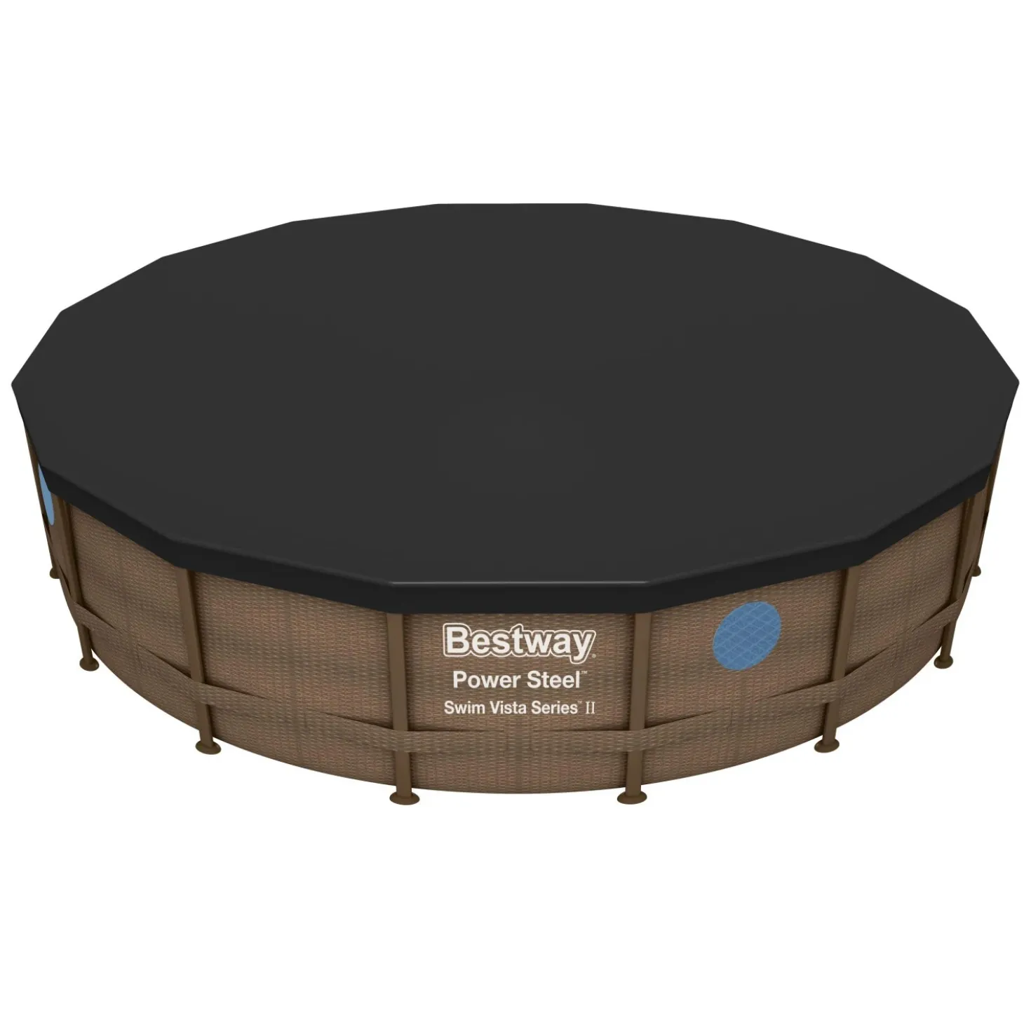 Set piscina fuori terra Bestway® Power Steel™ Swim Vista™ II 4.88 m x 1.22 m