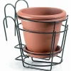 Set portavaso Ø 22 cm 2 pz terracotta